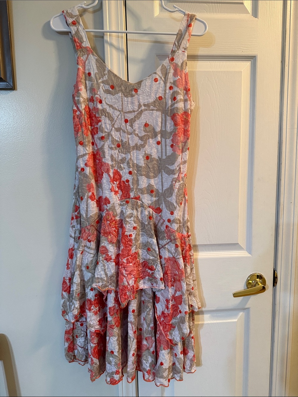 Carine Sleeveless Tiered Dress